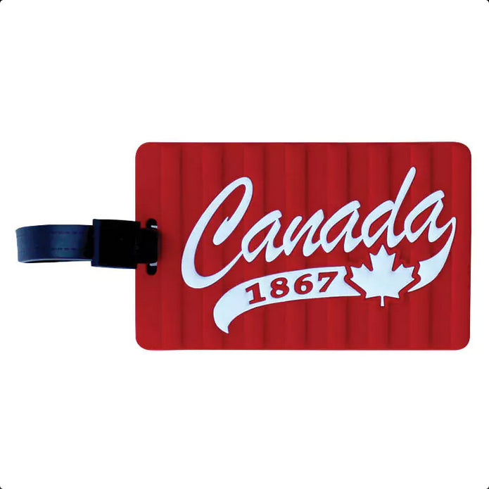 Stone Age Luggage Tag Canada Swoosh